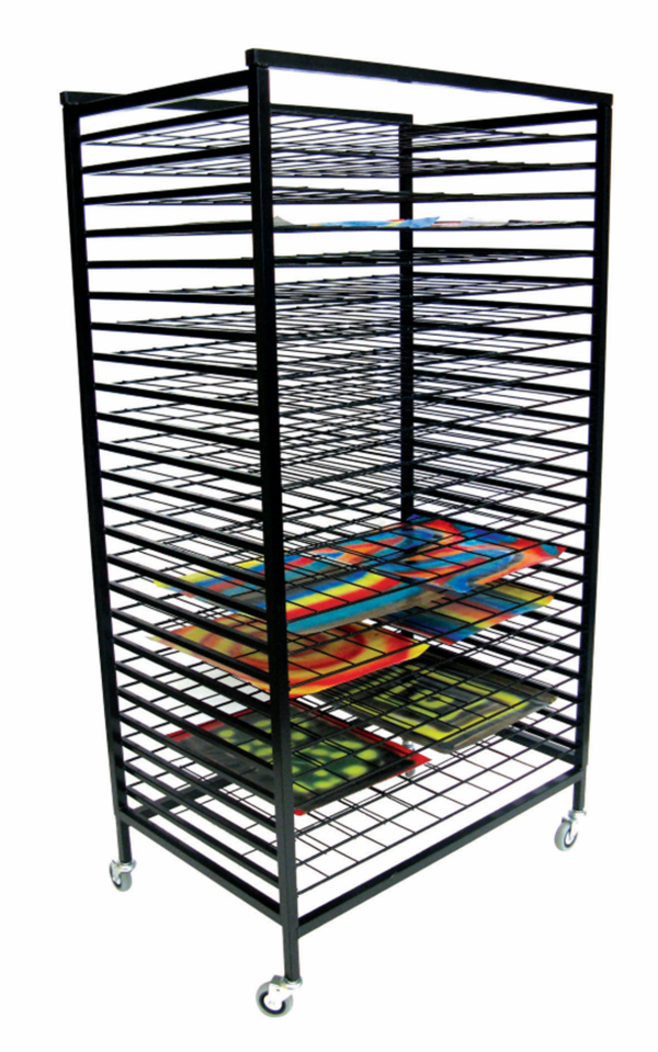 Drying Rack Upright Unit With 24 Pull Out Trays